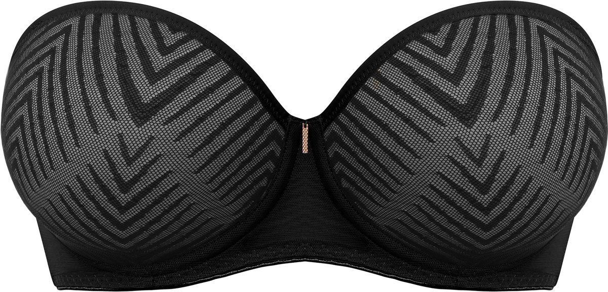 Freya TAILORED- Dames Strapless & multiway Beha- BLACK- Maat 75G