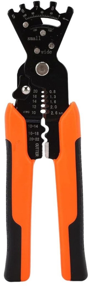 Vixson - 5-in-1 Draadtang - Draadkniptang - Striptang - Krimptang - Grijptang - Lusvormer - WIRECLA