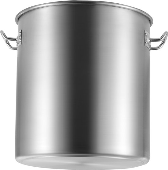 Roestvrijstalen Soeppot, 24 Kwart, Stevig Om In Te Koken, 24 Qt/22,7 L Grote Inhoud — afbeelding 4