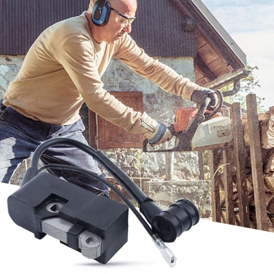 Geschikt voor Ontstekingsspoelmodule voor kettingzaag 4500 5200 5800 45cc 52cc 58cc, Ontstekingsspoelmodule Kettingzaagaccessoires Professionele reserveonderdelen van Merkloos	 — afbeelding 2
