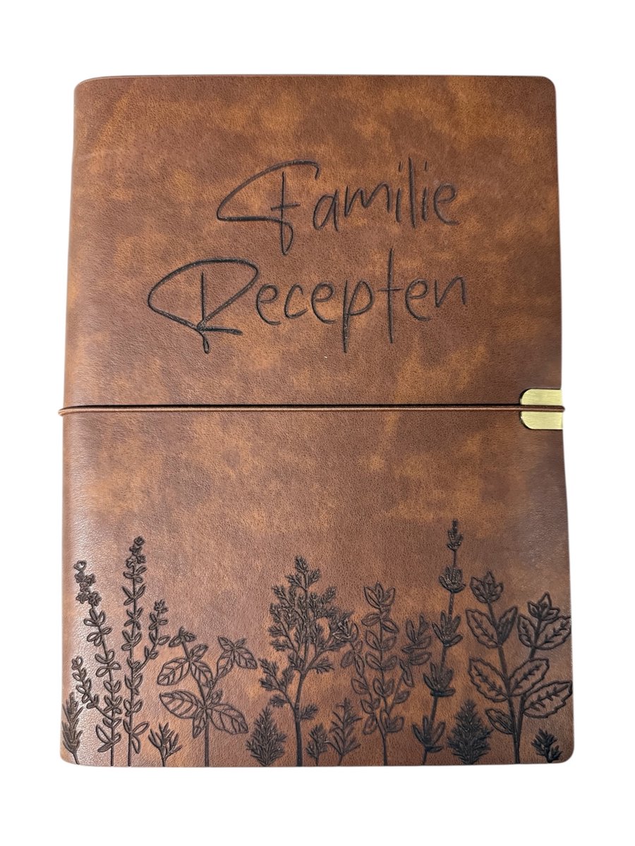 Familie Recepten - Receptenboek invulboek - Receptenboek - Recepten tekenen - Recepten invulboek - Kookboek - Kookboeken - Receptenboekje invulboekje - Recepten notitieboek - Receptenmap - Recepten verzamelboek - Vaderdag cadeautje - Vaderdag cadeau