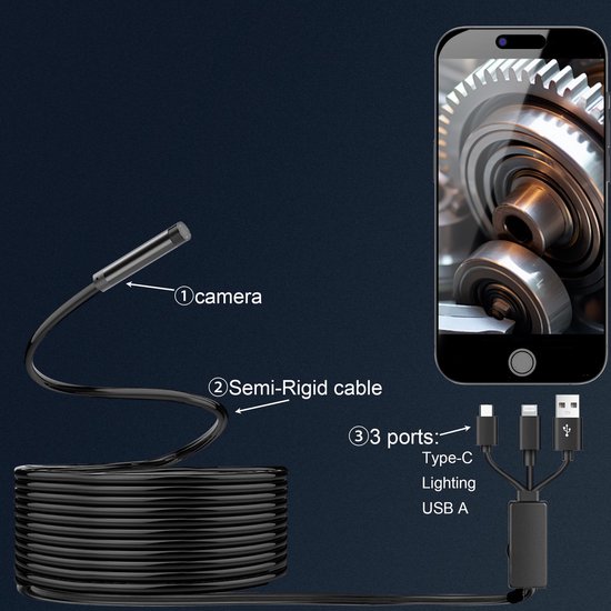 Novascope video endoscoop camera V603000F video endoscoop - Novascope B.V