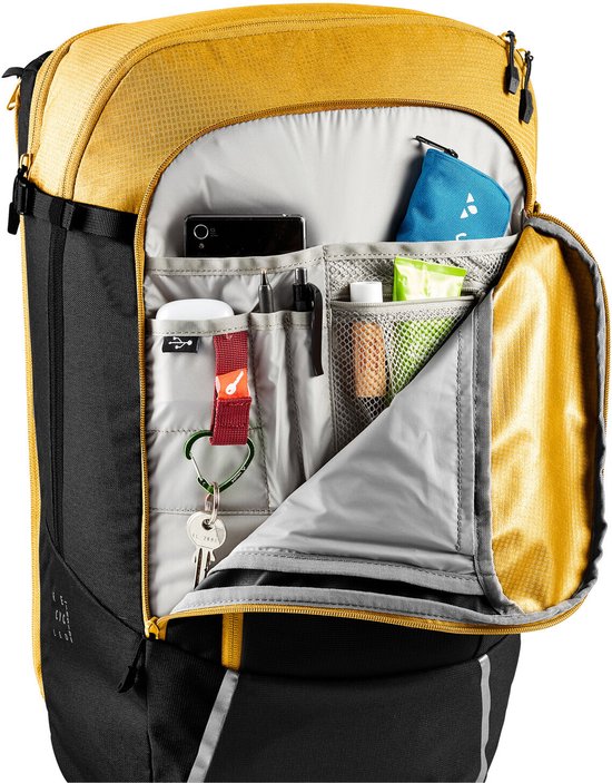 VAUDE Sacoche de vélo Sac à dos pour ordinateur portable Cycle 28 II Backpack Burnt Yellow Multicolore