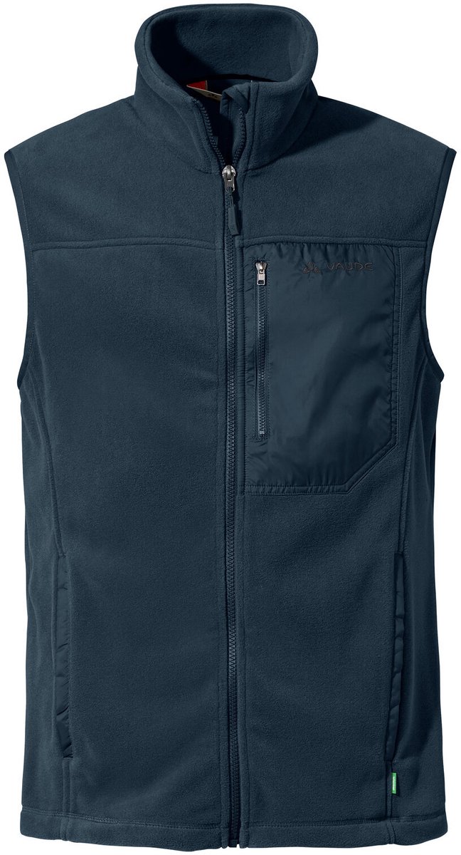 VAUDE Men’s Rosemoor Fleece Vest Heren Outdoorvest Dark Sea