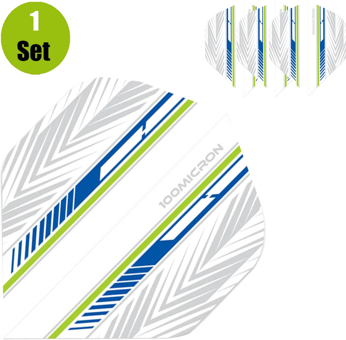 Designa Racing Flights Groen & Blauw