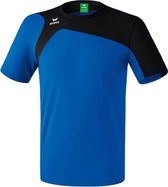 Erima Club 1900 2.0 T-Shirt - New Royal / Zwart | Maat: XXL