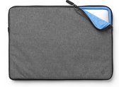 eSTUFF ES82251-TWILL notebooktas 39,1 cm (15.4'') Opbergmap/sleeve Zwart, Grijs