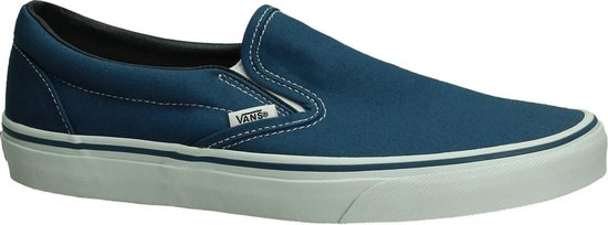 Vans - Classic Slip-On - Slip-on sneakers - Heren - Maat 42,5 - Blauw -  Navy | bol.com