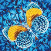 Diamond Dotz® Butterfly Gold - Diamond Painting (12x12 cm)