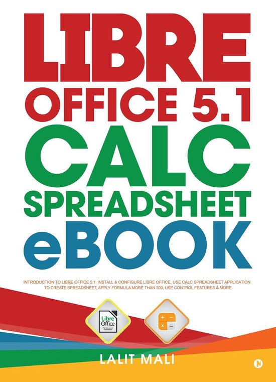 Libre office 5.1 Calc Spreadsheet eBook - cover