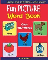 Fun Picture Word Book (Black & White)