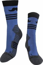 Wandelsokken - Molly Socks - Mustache Socks - maat 41-46 - hiking - sokken - bamboo - bamboe sokken - hypoallergeen - antibacterieel - leuke sokken - wandel accessoires - wandelen