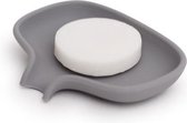 Bosign zeephouder Soap Saver Flow - GRIJS - 13,5 x 10,5 cm