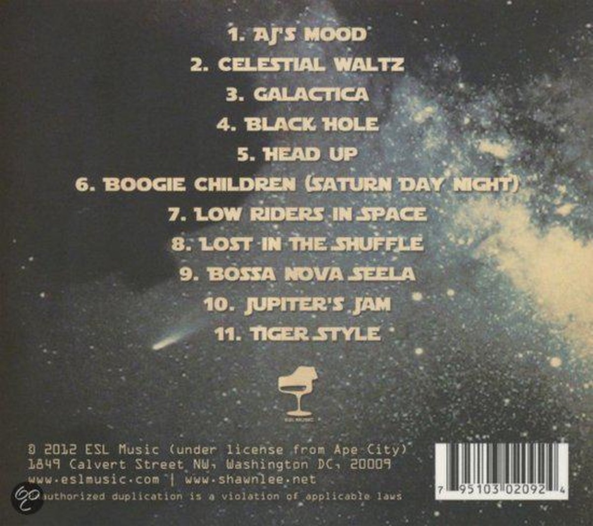 Synthesizers In Space, Shawn Lee CD (album) Muziek bol