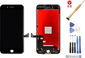 TrendParts® Compleet LCD scherm voor iPhone 7 PLUS ZWART - AAA+ kwaliteit + Tools