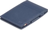 Garzini Magic Wallet Essenziale RFID Leder Nappa Edition Blauw