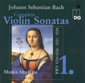 Musica Alta Ripa - J.S. Bach: Complete Violin Sonatas Vol.1 (CD)