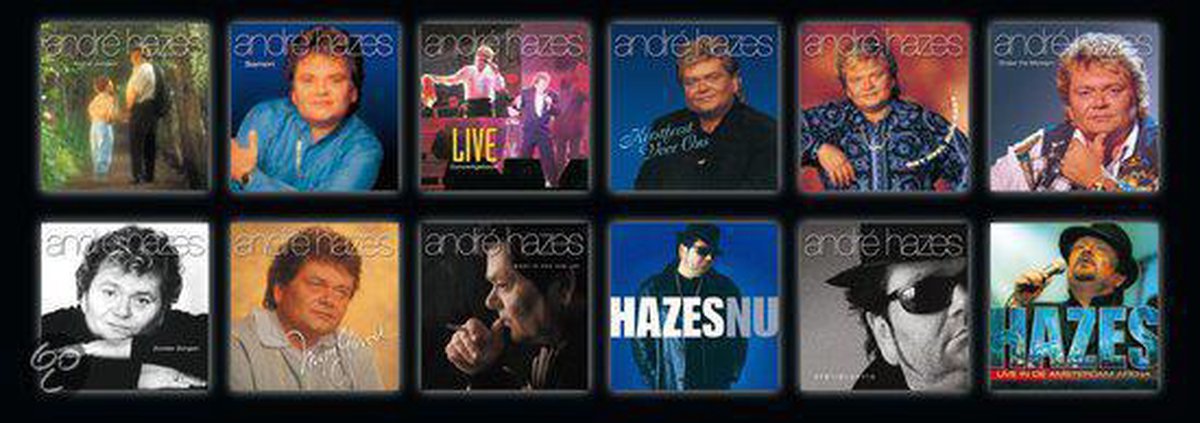 Andre Hazes - Het Complete Album Overzicht, André Hazes | CD (album) |  Muziek | bol.com
