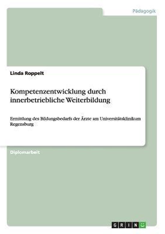 Kompetenzentwicklung durch innerbetriebliche Weiterbildung - cover