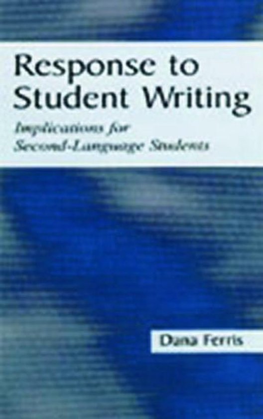 Response to Student Writing - cover