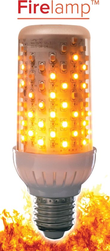 FIRELAMP ™ E27 LED Fire lamp met vuur-simulatie | bol.com