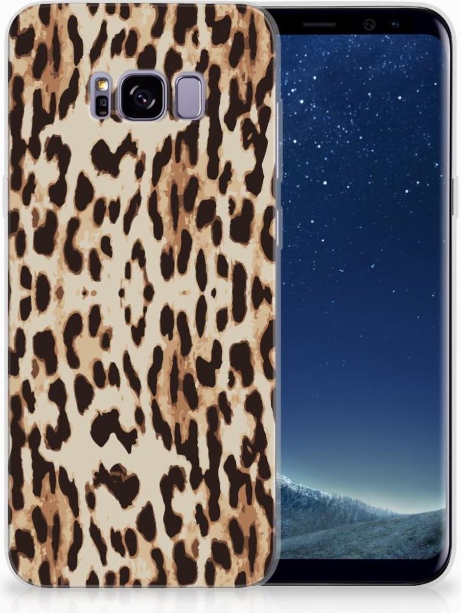 Samsung Galaxy S8 Plus TPU Hoesje Leopard