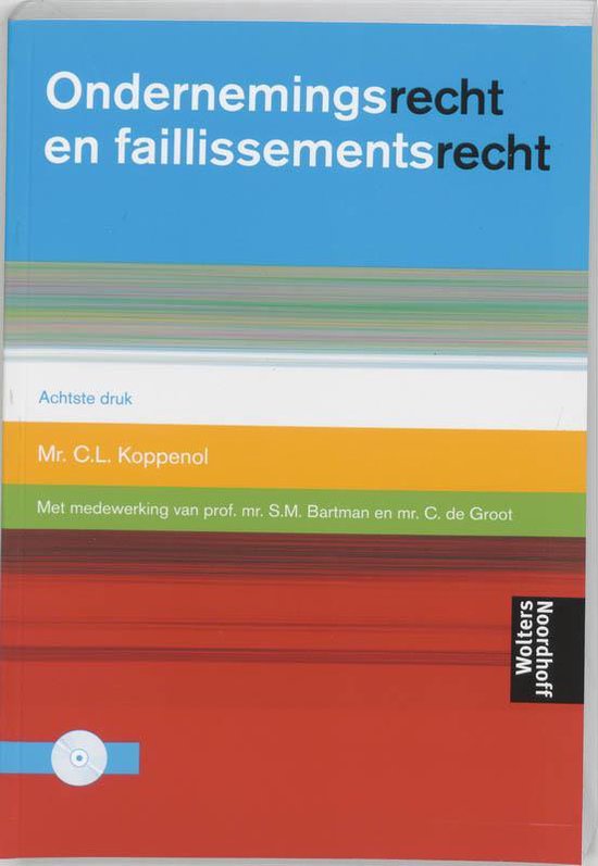Ondernemings en faillissementsrecht - cover