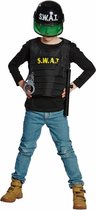 Rubie's Kostuum S.w.a.t Junior Polyester Zwart 5-delig Maat 116