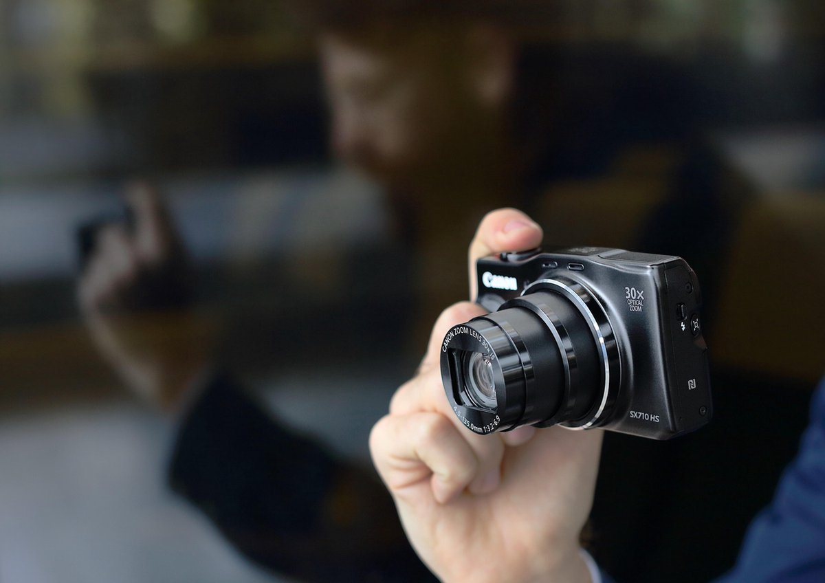 Canon PowerShot SX710 HS - Zwart - Krachtige Camera | bol