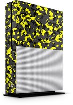 Xbox One S Console Skin Camouflage Geel