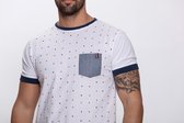 Mezaguz Heren T-Shirt White