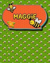 Handwriting Practice 120 Page Honey Bee Book Maggie