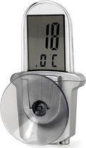 Thermomètre Jardin Solino TFA - Éclairage Solaire Auto | Analogique Résistant Intempéries | Argenté