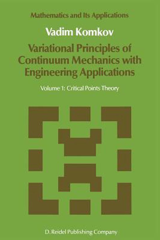 Mathematics and Its Applications24- Variational Principles o ... - cover