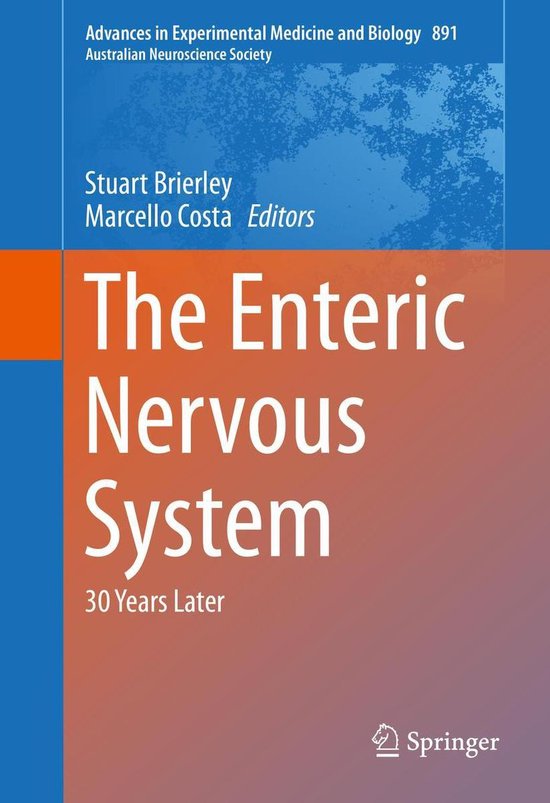 Australian Neuroscience Society - The Enteric Nervous System - cover
