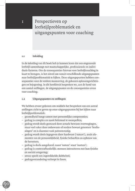 Leefstijlcoaching