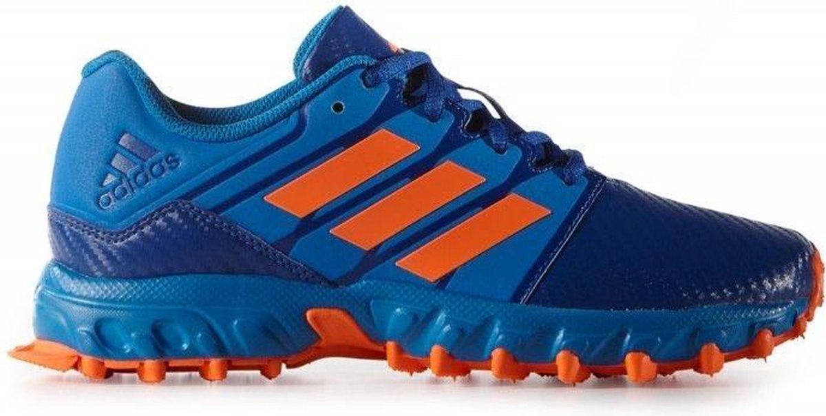 Adidas Hockey Lux Junior Blue-Orange - Maat: 36,5 - Hockeyschoen - Jongens  | bol.com