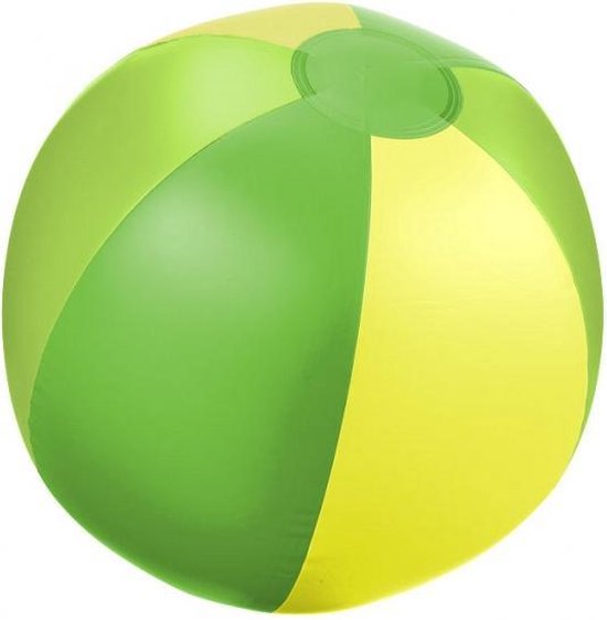 Opblaasbare strandbal groen