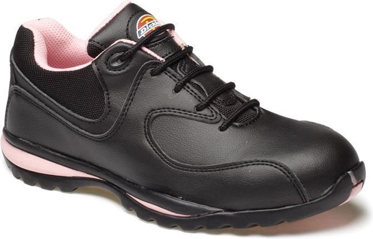 Dickies Ohio dames veiligheidsschoen SB 38 Zwart roze bol