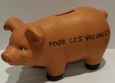spaarvarken - tirelire cochon pour les vacances - vakantiegeld