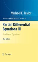 Applied Mathematical Sciences 117 - Partial Differential Equations III