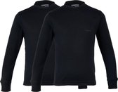 Campri Thermoshirt manches longues (2-PACK) - Chemise de sport - Junior - Taille 164 - Zwart