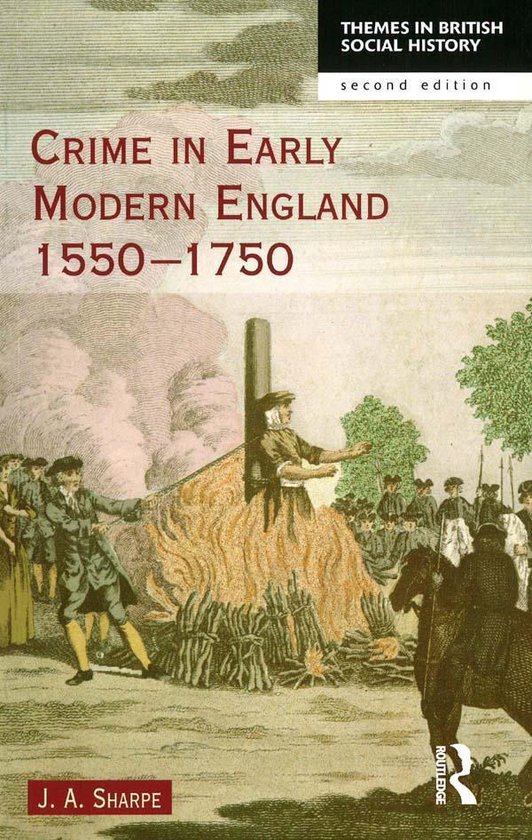 Crime in Early Modern England 1550-1750 - cover