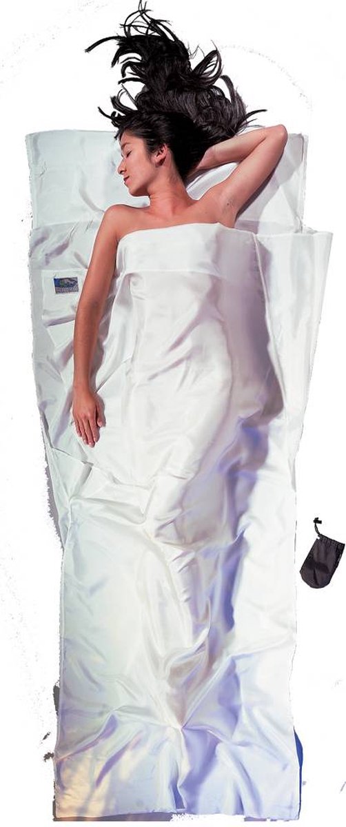 Cocoon Travelsheet, Silk, Natural Silk Lakenzak van Cocoon — afbeelding 5