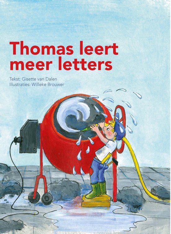 Thomas leert meer letters - cover