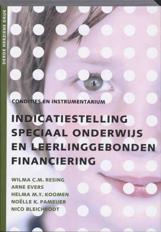 Indicatiestelling speciaal onderwijs en leerlinggebonden fin ... - cover