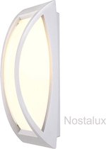 SLV buiten wandlamp Meridian 2 - zilvergrijs