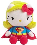Jemini Hello Kitty Knuffel Super Woman Meisjes Geel/rood 17 Cm