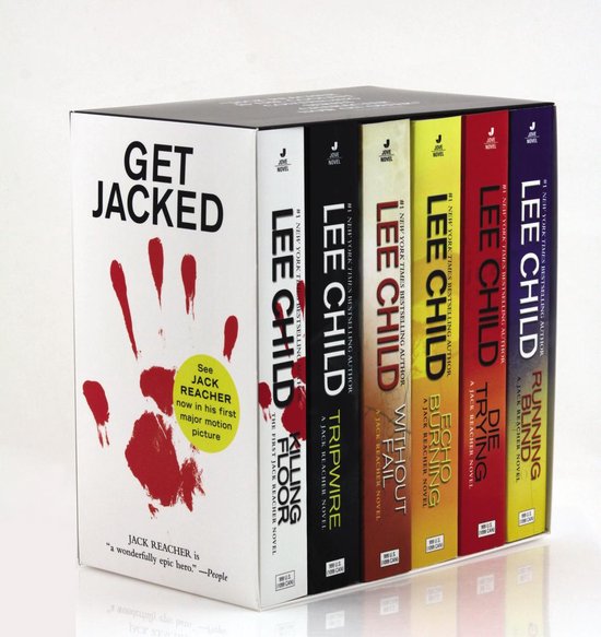 Omslag van Jack Reacher Box Set updated design