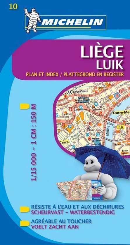 Cover van het boek 'Liege Luik' van Michelin 17010